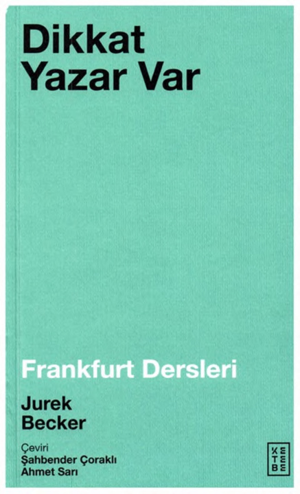 Dikkat Yazar Var PDF – Jurek Becker