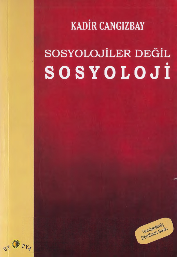 Sosyolojiler Değil Sosyoloji PDF – Kadir Cangızbay