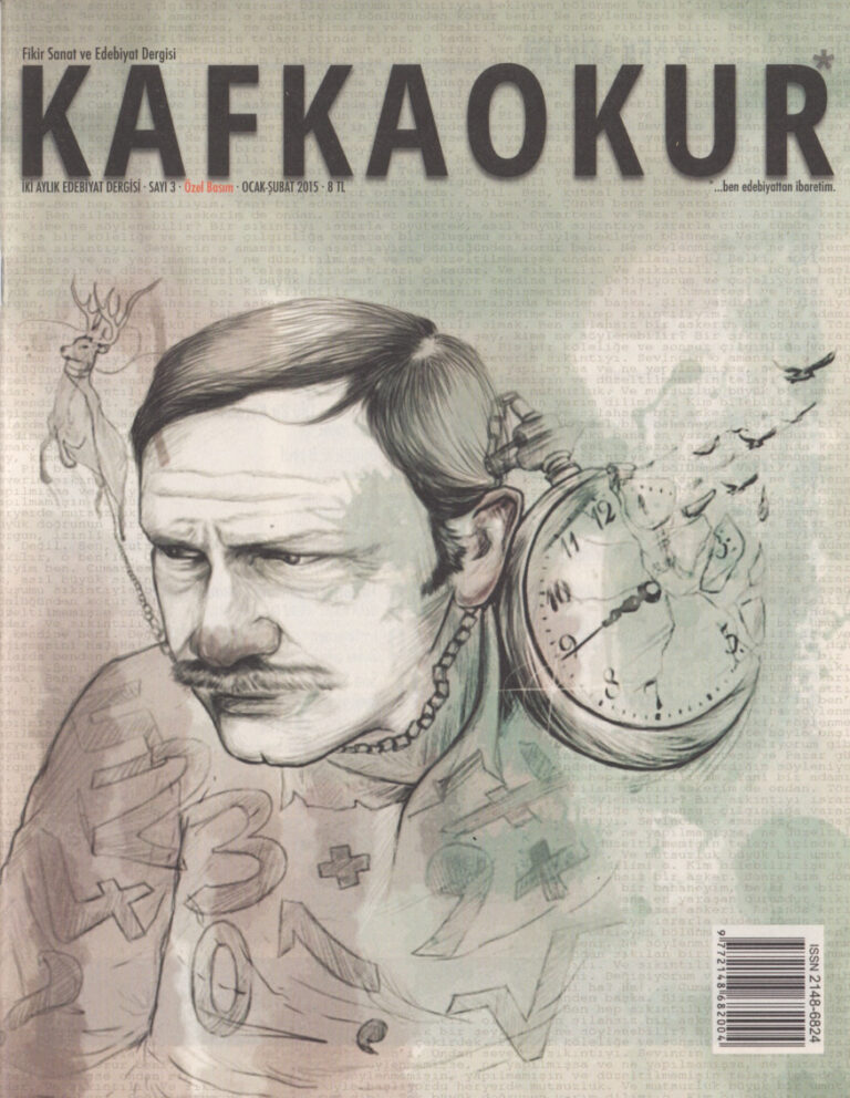 Kafka Okur Sayı 03 Ocak Şubat 2015 Kitap Kapağı