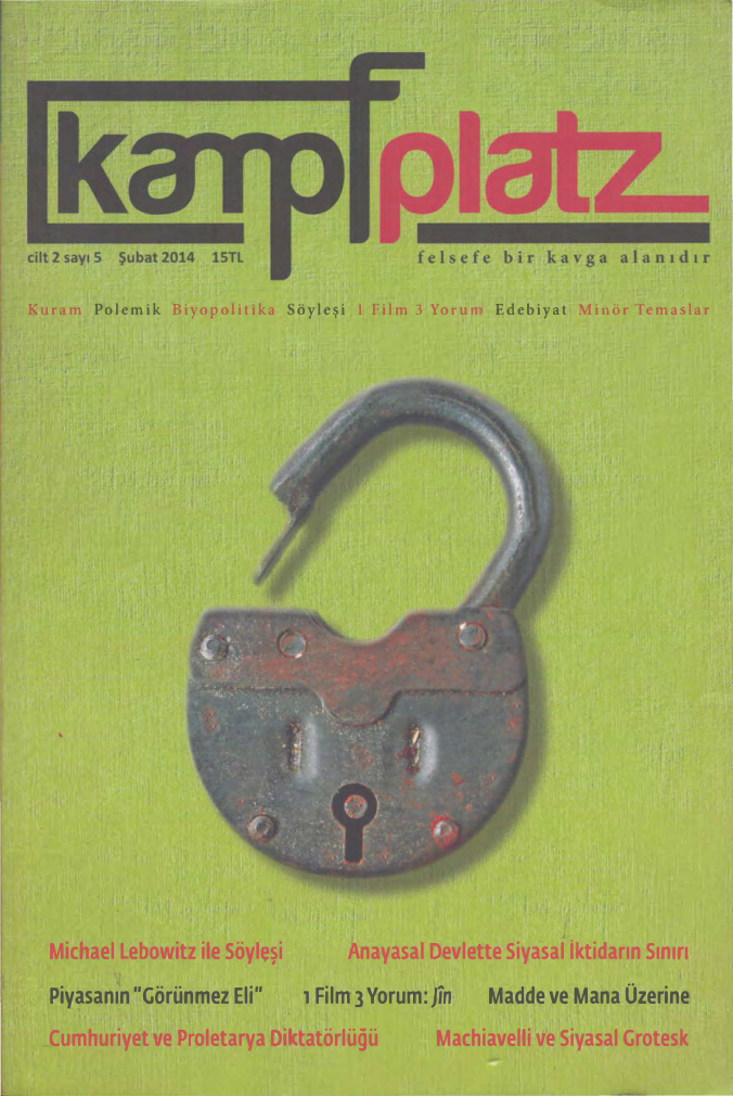 Kampfplatz Cilt 2 Sayı 5 PDF - Kolektif 3 Kampfplatz Cilt 2 Sayı 5 PDF – Kolektif