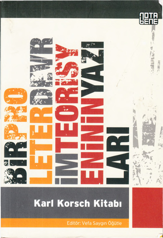 Karl Korsch Kitabı PDF – Karl Korsch