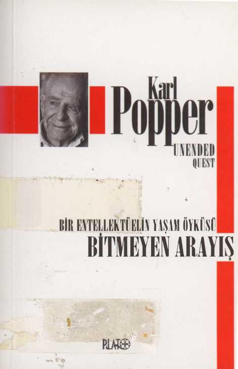 Bitmeyen Arayış PDF – Karl Popper