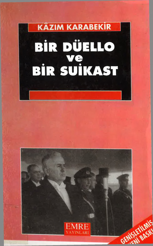 Bir Düello Bir Suikast PDF – Kazım Karabekir