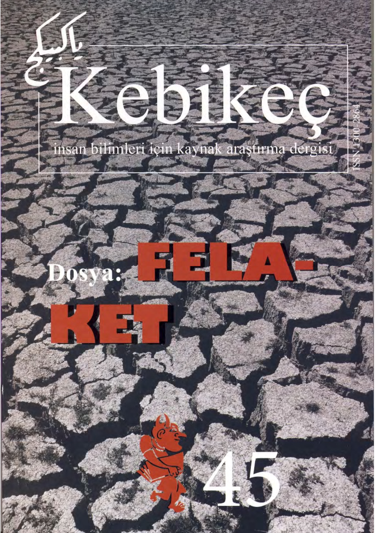 Kebikeç Sayı 045: Felaket 1 PDF – Kolektif