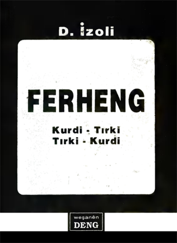 Ferheng kurdi-tirkitirki-kurdi PDF – Kemal Burkay