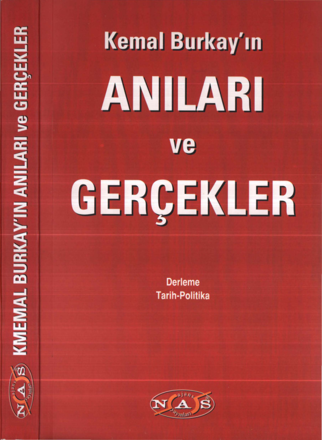Kemal Burkay’ın Anıları ve Gerçekler PDF – Kemal Burkay