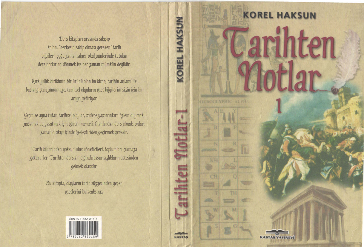 Tarihten Notlar 1 PDF – Korel Haksun