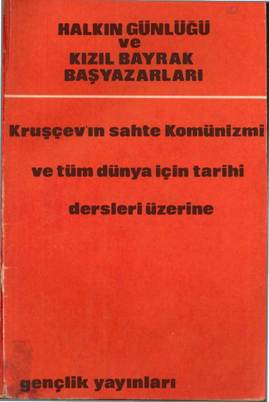 Kruşçev’in Sahte Komünizmi PDF – Kolektif