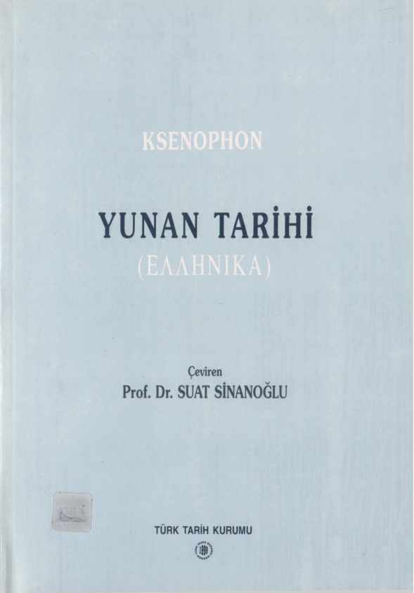 Yunan Tarihi PDF – Ksenophon