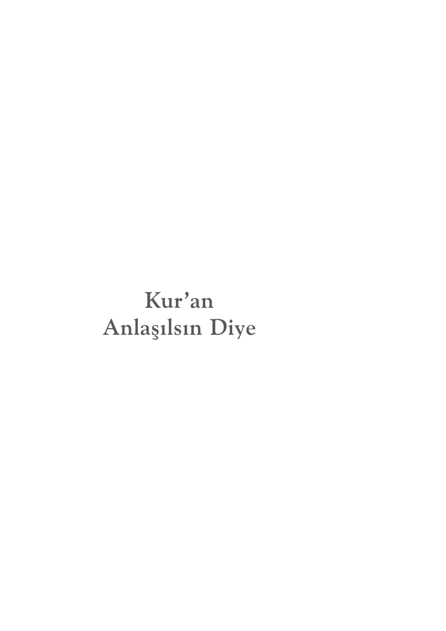 Kur’an Anlaşılsın Diye PDF İndir – Kolektif