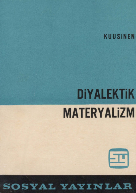 Diyalektik Materyalizm PDF – Otto Wille Kuusinen