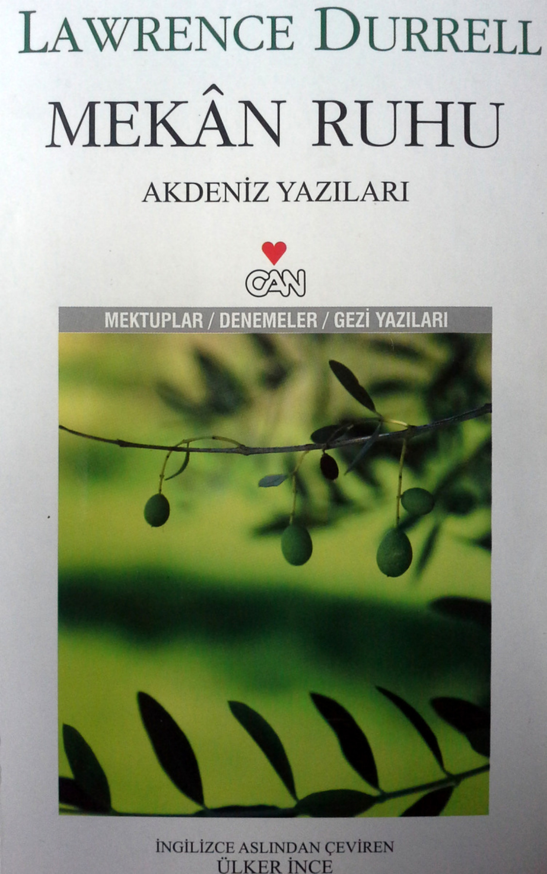 Mekan Ruhu PDF – Lawrence Durrell