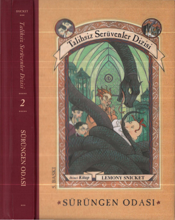 Sürüngen Odası PDF - Lemony Snicket 2 Sürüngen Odası PDF – Lemony Snicket