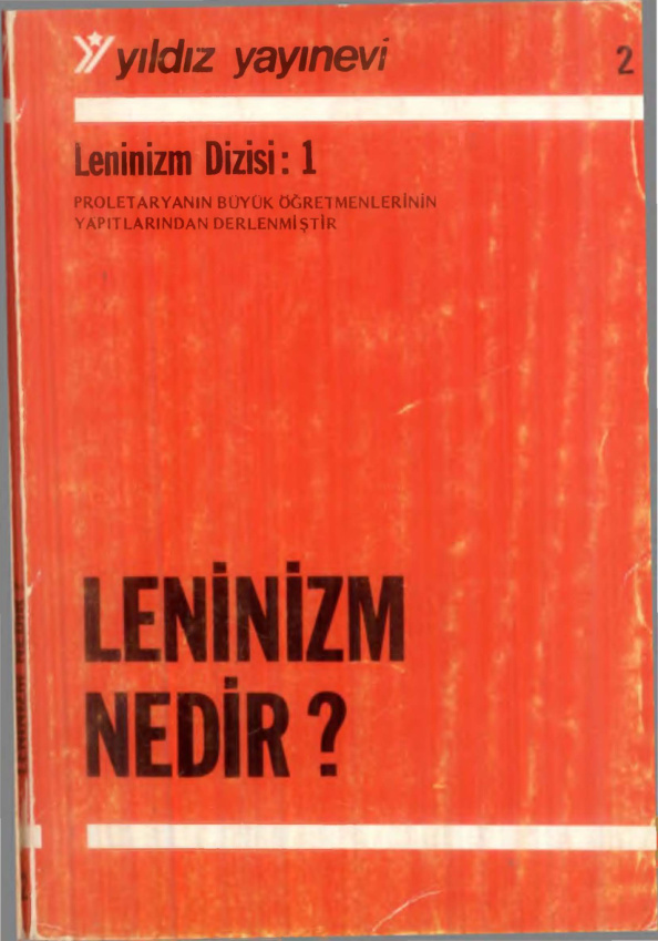 Leninizm Nedir PDF – Kolektif