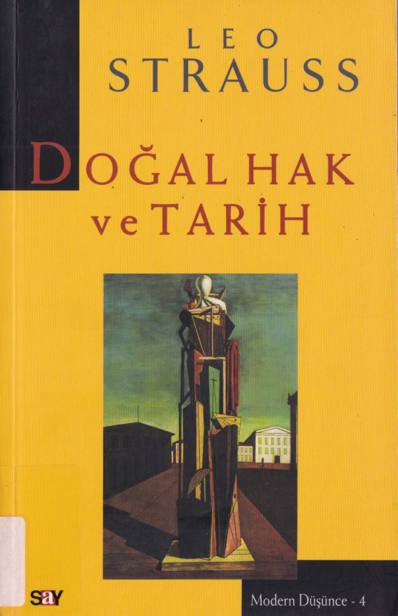 Doğal Hak ve Tarih PDF – Leo Strauss