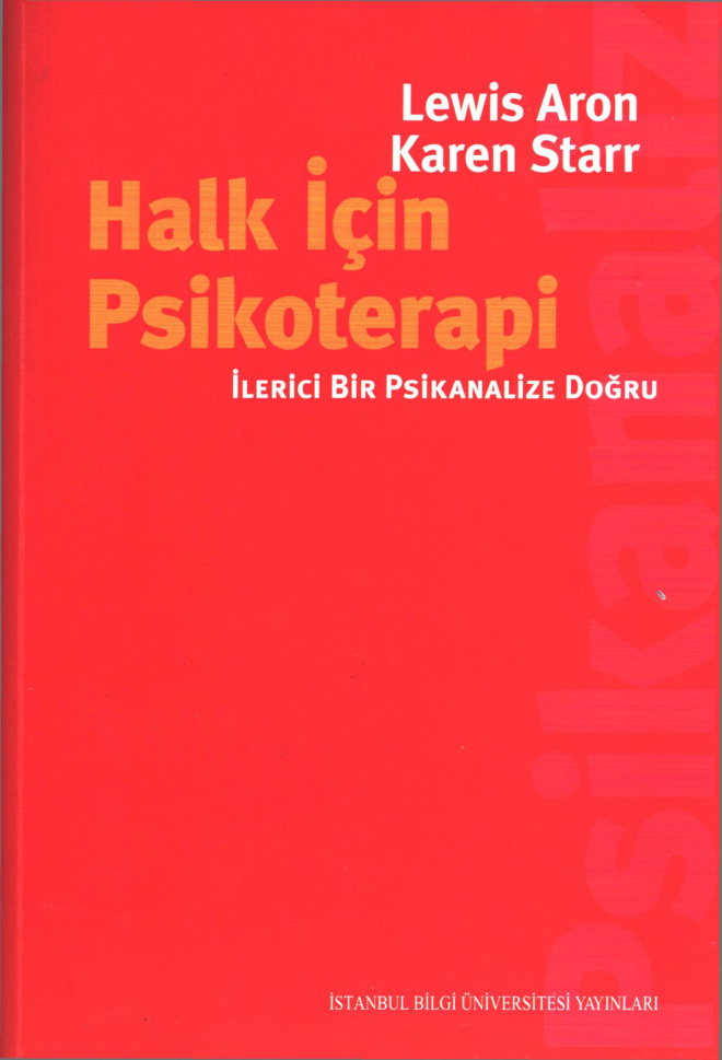 Halk İçin Psikoterapi PDF – Lewis Aron, Karen Starr
