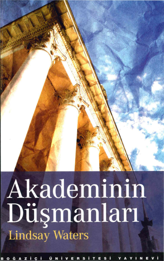 Akademinin Düşmanları PDF – Lindsay Waters