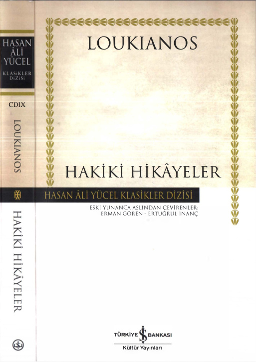 Hakiki Hikayeler PDF – Loukianos