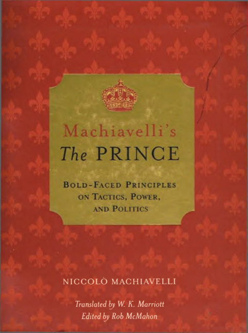 The Prince PDF – Niccolò Machiavelli