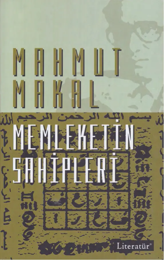Mahmut Makal Memleketin Sahipleri Literatür Yayınları Kitap Kapağı