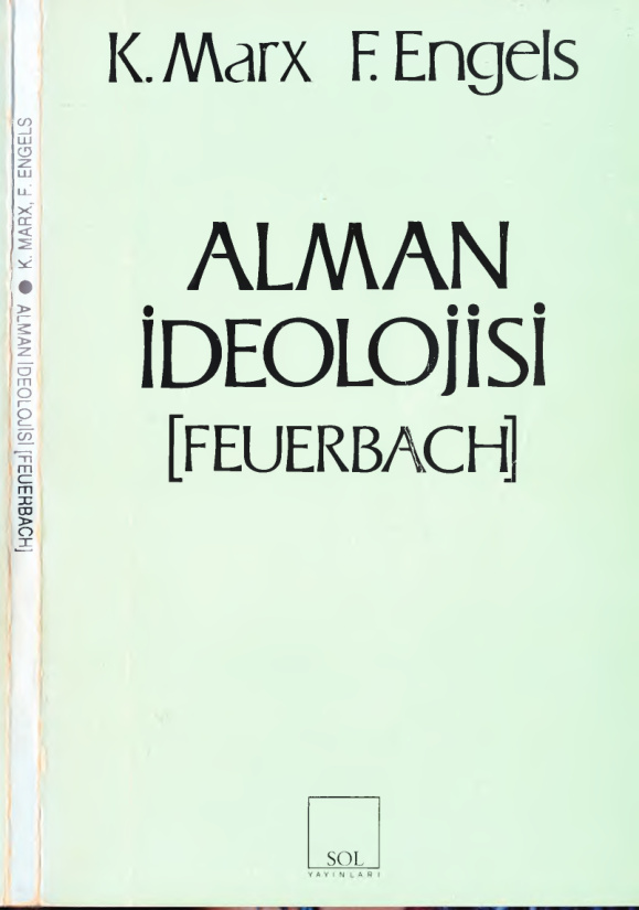 Alman İdeolojisi (Sol) PDF – Karl Marx, Friedrich Engels