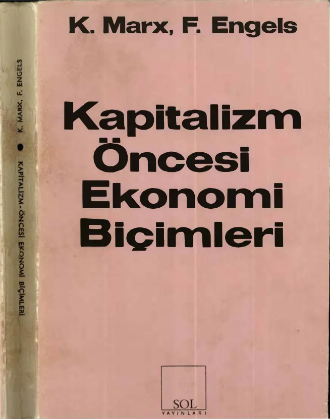 Kapitalizm Öncesi Ekonomi Biçimleri PDF – Karl Marx, Friedrich Engels