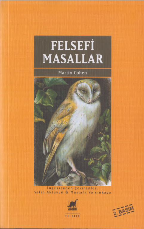 Felsefi Masallar PDF – Martin Cohen
