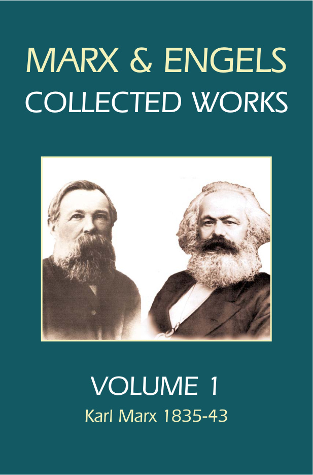 Marx & Engels Collected Works Volume 01 PDF – Karl Marx, Friedrich Engels