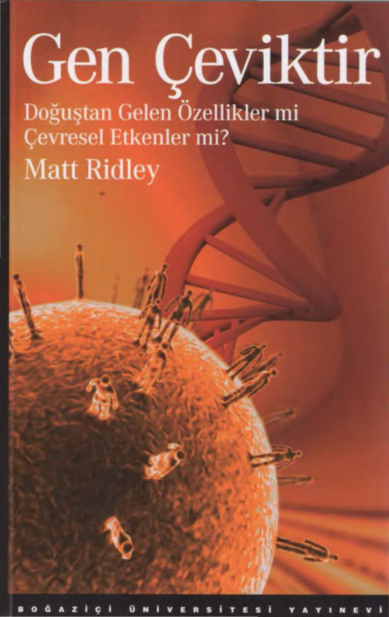 Gen Çeviktir PDF – Matt Ridley