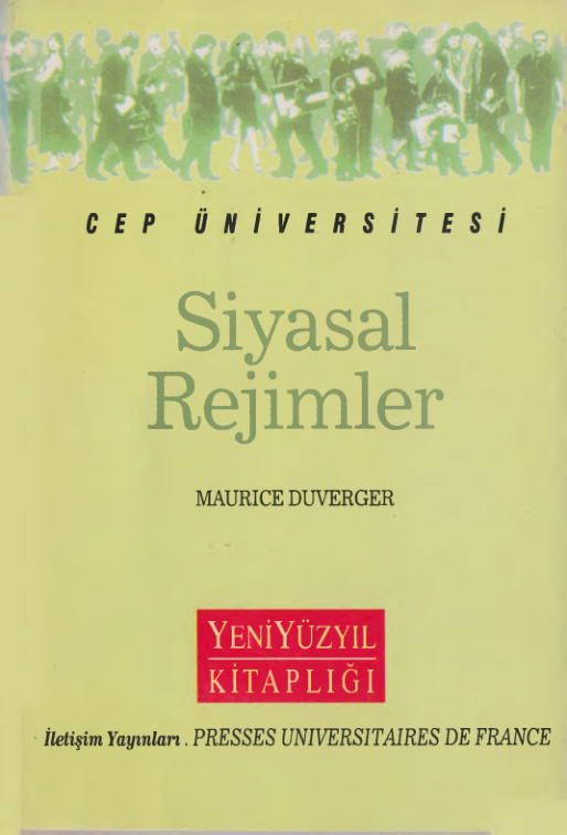 Siyasal Rejimler PDF – Maurice Duverger