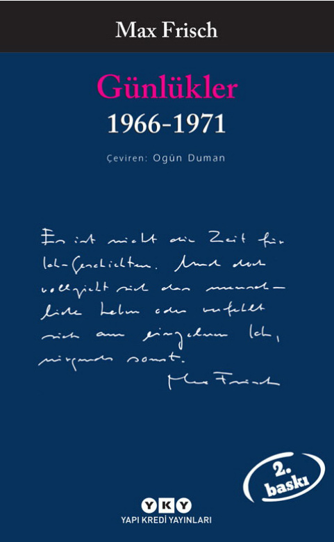 Günlükler 1966-1971 PDF – Max Frisch