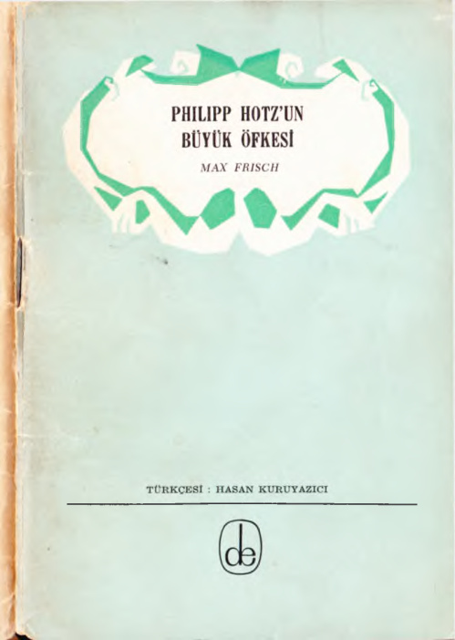 Philipp Hotz’un Büyük Öfkesi PDF – Max Frisch