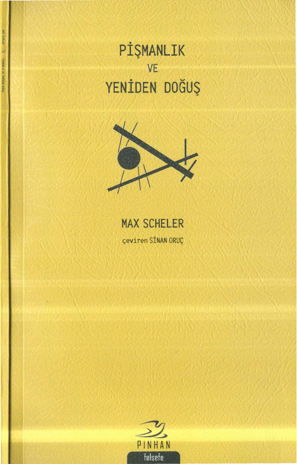 Pişmanlık ve Yeniden Doğuş PDF – Max Scheler
