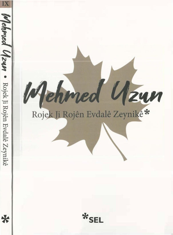 Mehmed Uzun Rojek Ji Rojen Evdale Zeynike Sel Yayınları Kitap Kapağı