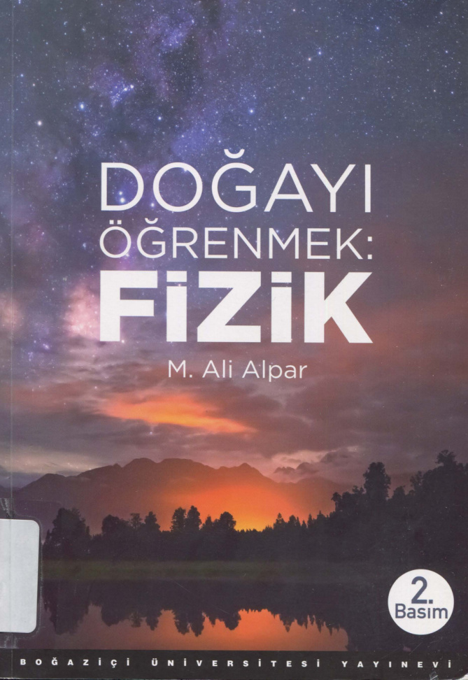Doğayı Öğrenmek PDF – Mehmet Ali Alpar