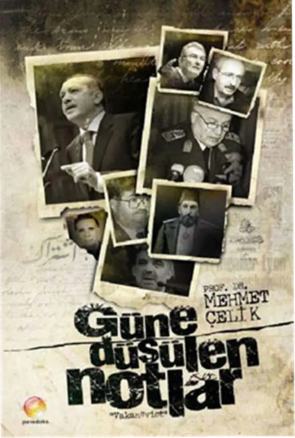 Mehmet Çelik Güne Düşülen Notlar “Vakanüvist” Paradoks Yayınları Kitap Kapağı