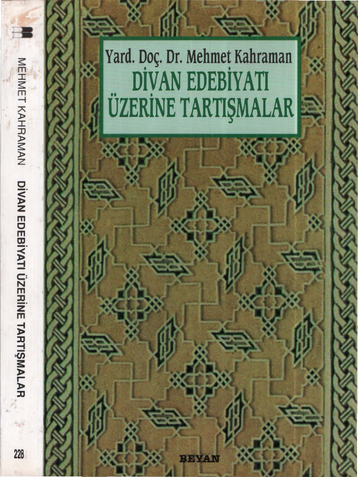 Divan Edebiyatı Üzerine Tartışmalar PDF – Mehmet Kahraman