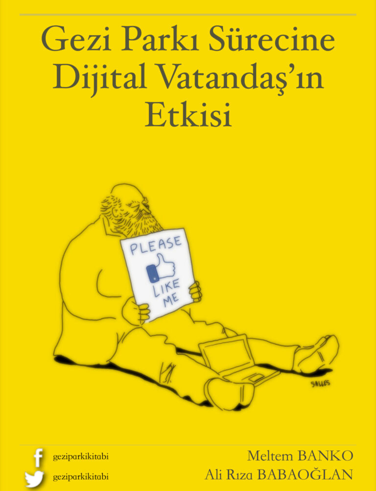 Meltem Banko Ali Rıza Babaoğlan Gezi Parkı Sürecine Dijital Vatandaş’ın Etkisi Kitap Kapağı