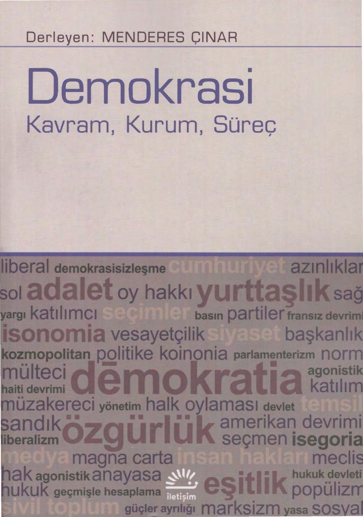 Demokrasi: Kavram, Kurum, Süreç PDF – Menderes Çınar