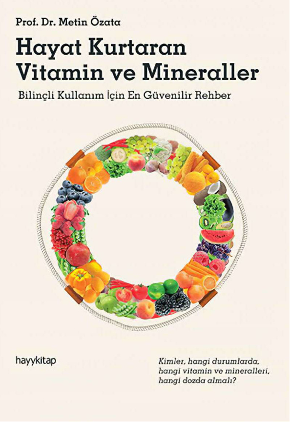 Hayat Kurtaran Vitamin ve Mineraller PDF – Metin Özata