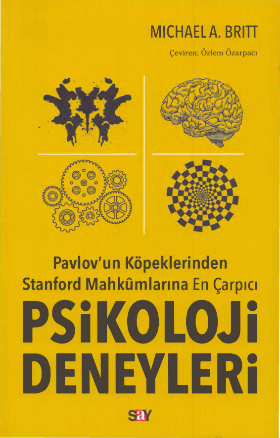 Psikoloji Deneyleri PDF – Michael A. Britt