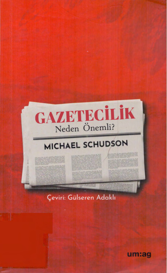 Gazetecilik Neden Önemli PDF – Michael Schudson