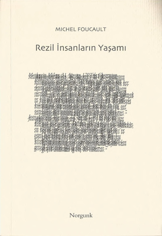 Rezil İnsanların Yaşamı PDF – Michel Foucault
