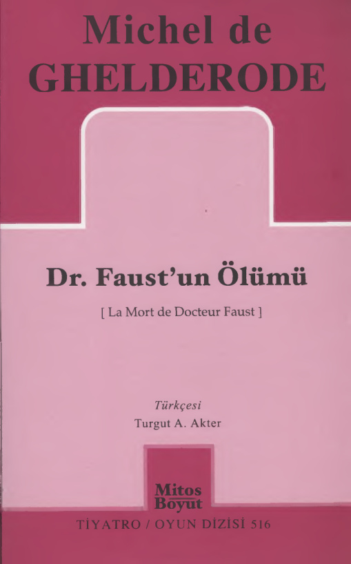 Dr. Faust’un Ölümü PDF – Michel de Ghelderode