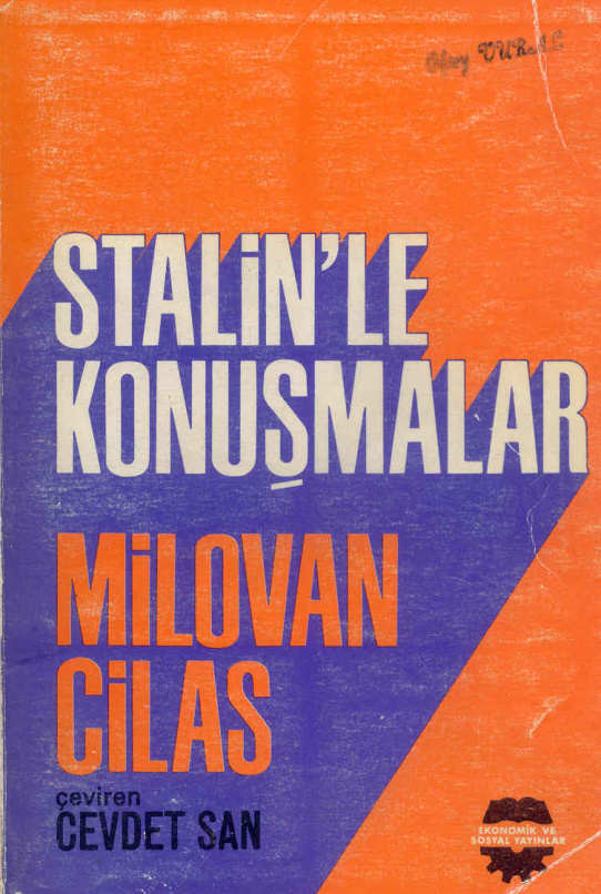 Stalinle Konuşmalar PDF – Milovan Cilas