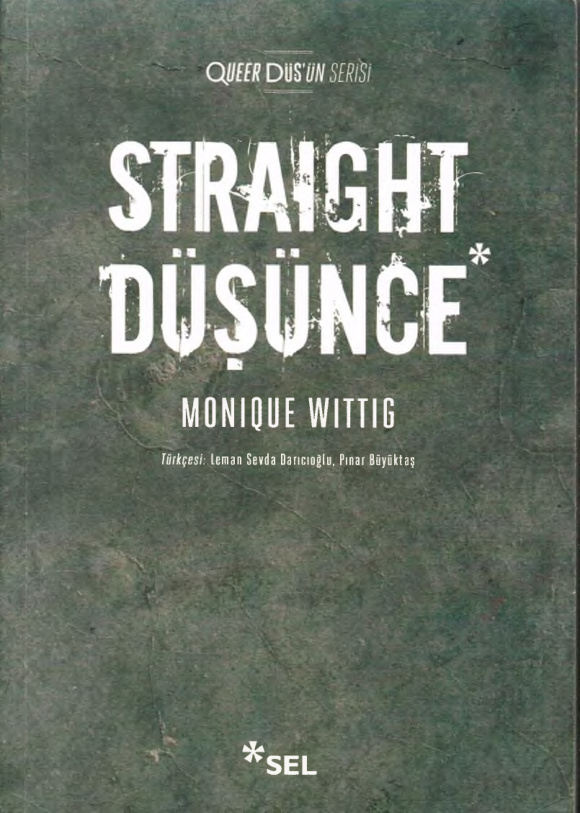 Straight Düşünce PDF – Monique Wittig
