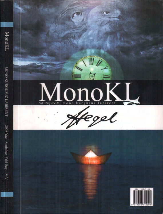 Monokl Yıl 2008: Hegel Özel Sayısı PDF – Kolektif