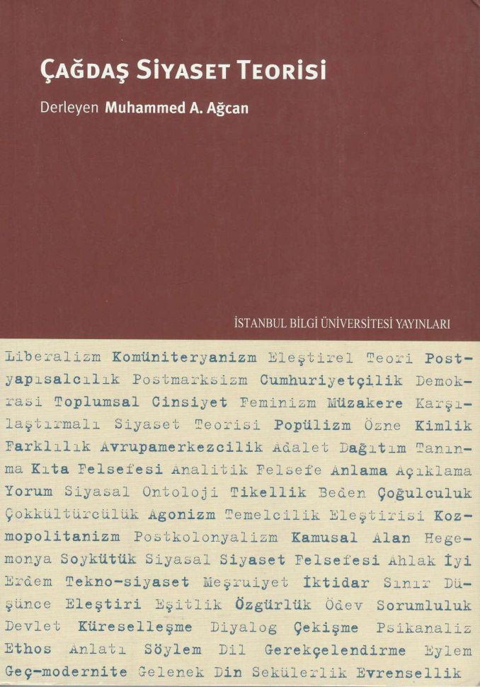 Çağdaş Siyaset Teorisi PDF - Muhammed A. Ağcan 2 Çağdaş Siyaset Teorisi PDF – Muhammed A. Ağcan