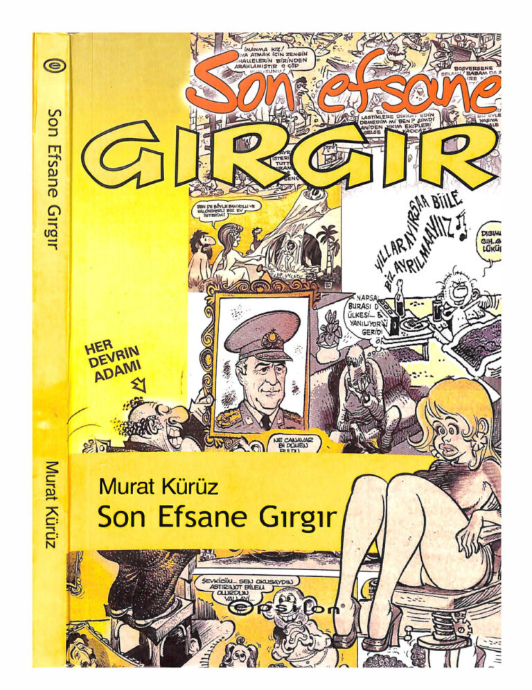 Murat Kürüz Son Efsane Gırgır Epsilon Yayınları Kitap Kapağı