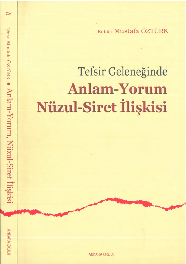 Tefsir Geleneğinde Anlam-Yorum Nüzul-Siret İlişkisi PDF – Mustafa Öztürk